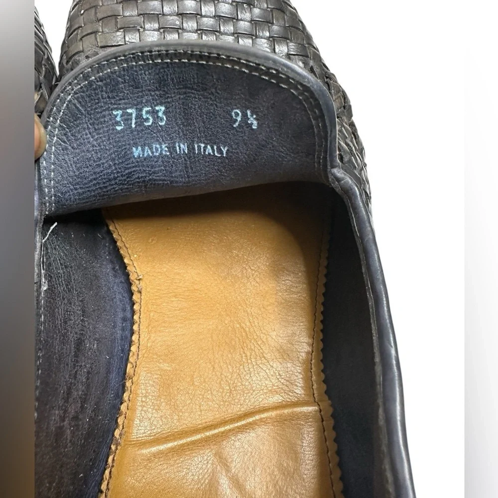 Zelli Luce Woven Loafers brown size 9.5, gently used.